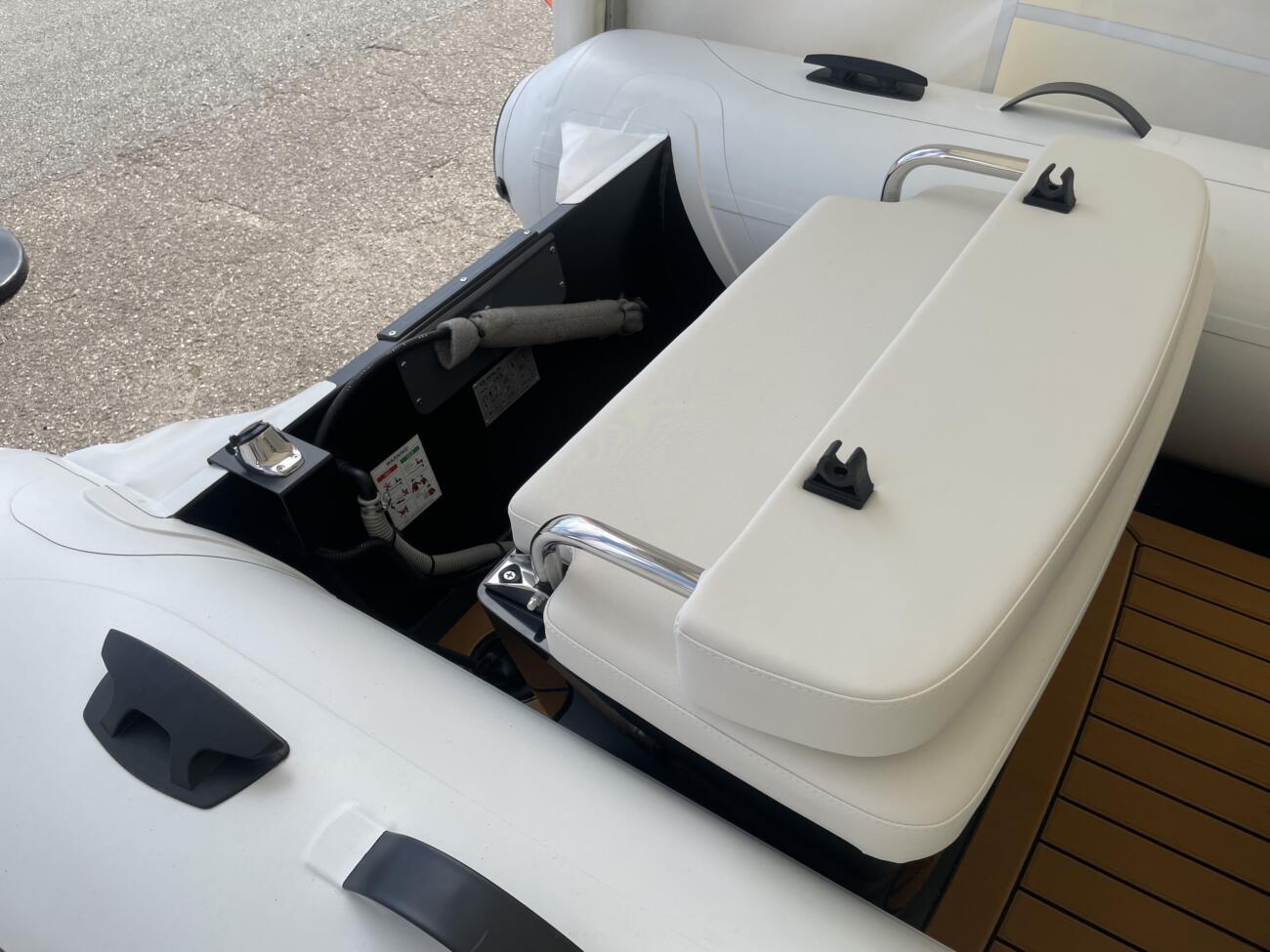 Gala atlantis a 300 hypalon deluxe tender ansicht doppel sitzbank stauraum