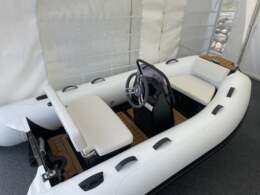 Gala atlantis a 300 hypalon deluxe tender ansicht heck cockpit 1