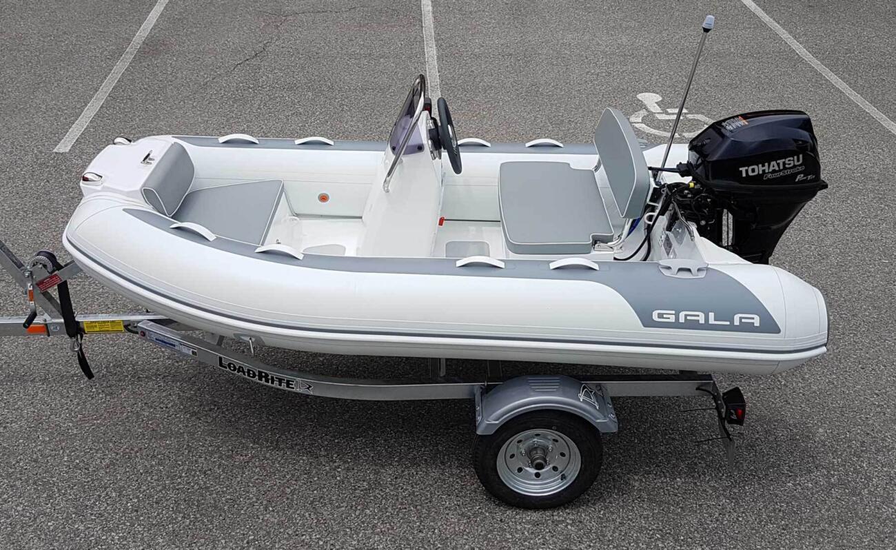 Gala atlantis a 300 L deluxe tender seitenansicht