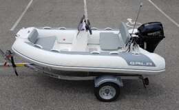 Gala atlantis a 300 L deluxe tender seitenansicht