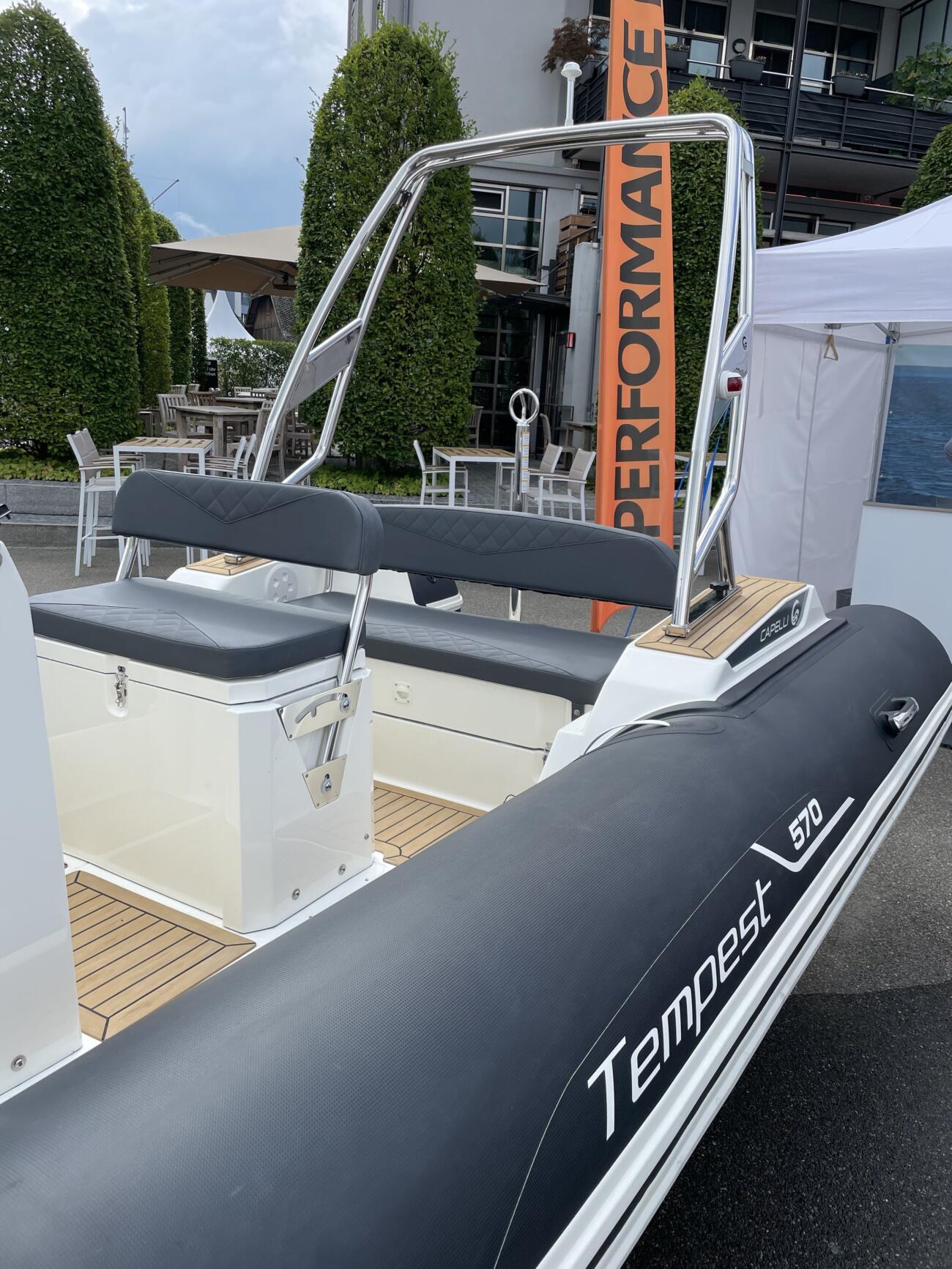 Schlauchboot mit konsole sitzbank