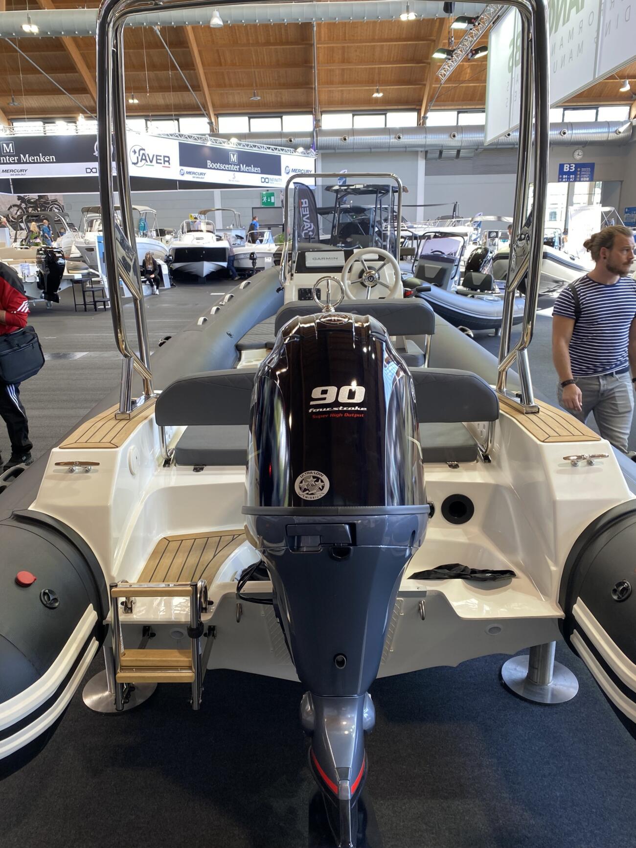 Yamaha 90 ps aussenborder motor boot