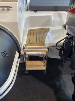 Badeleiter schlauchboot capelli t570
