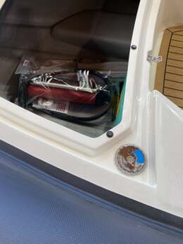 Stauraum im boot rib capelli