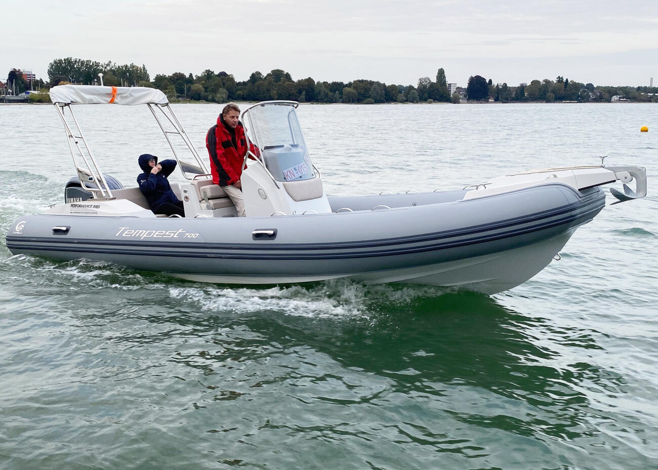 Capelli tempest te 700 auf dem bodensee