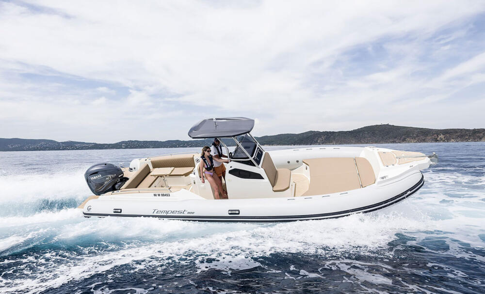 Capelli tempest open yamaha f425 in fahrt